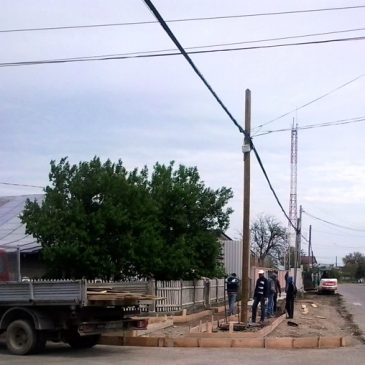 Străzi reabilitate şi trotuare moderne la Odobeşti