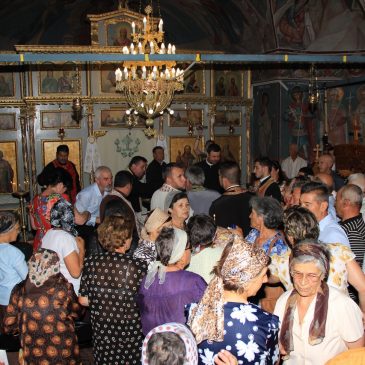 Hram la Biserica „Sfântul Ilie“. Peste 300 de persoane