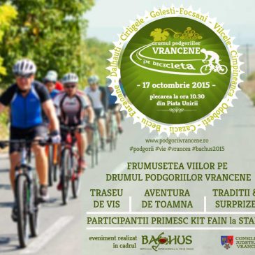 Start la ”Drumul Podgoriilor Vrâncene… pe bicicletă”!