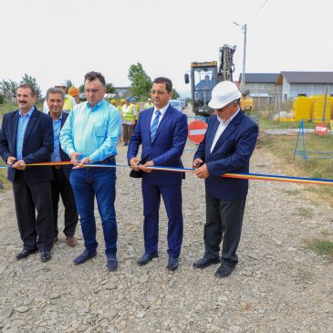 Au început lucrările la rețele de apă și canalizare din Odobești