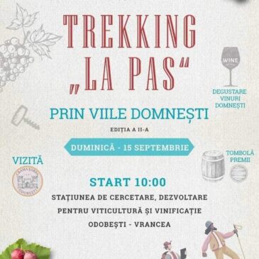 Trekking „La Pas” prin Viile Domnești