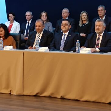 Ceremonia de învestire a primarului Daniel Gh. Nicolaș și a consilierilor locali